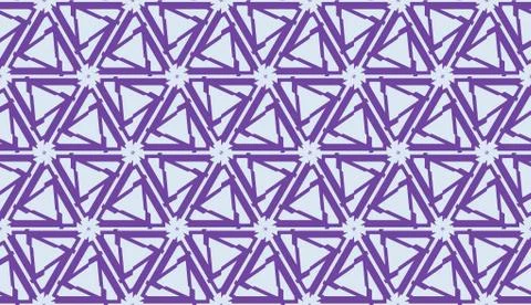 Decorative background with triangles. Curved lines. Vector illustration. Mode Stock Illustration