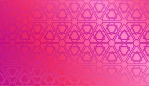 Decorative Background With Triangles. Curved Lines. Vector Illustration. Abst Ilustración de archivo