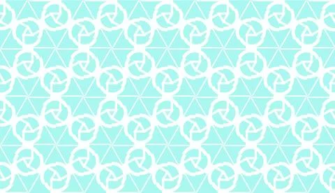 Decorative background with triangles. Curved lines. Vector illustration. Blue Illustrazione stock
