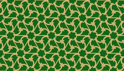 Decorative background with triangles. Curved lines. Vector illustration. Gree Stock Illustration