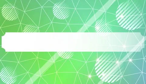 Decorative background with triangles, line, circle, space for text. For flyer Illustrazione stock