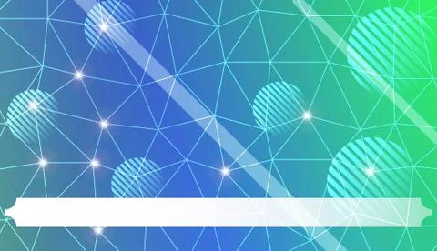 Decorative background with triangles, line, circle, space for text. Bright ba 스톡 일러스트