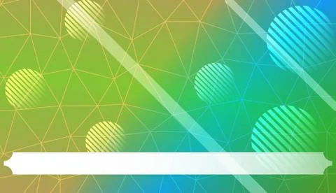 Decorative background with triangles, line, circle, space for text. Bright ba イラスト素材