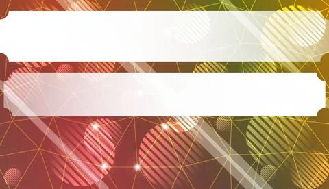 Decorative background with triangles, line, circle, space for text. For flyer Illustrazione stock