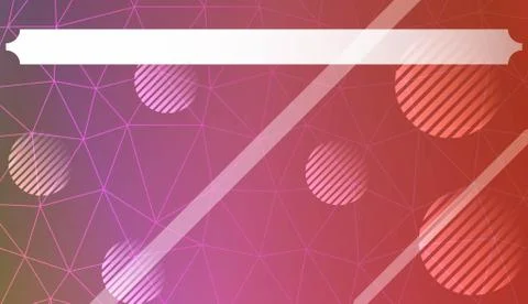 Decorative background with triangles, line, circle, space for text. For flyer Stock Illustration