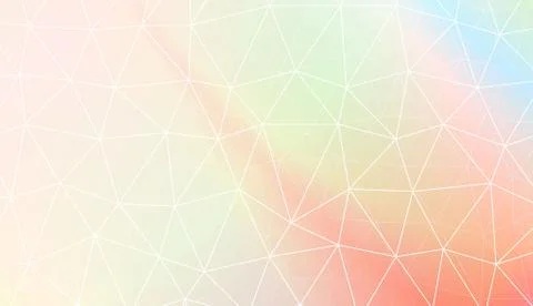 Decorative background with triangles, line. Template for your banner. Vector  イラスト素材