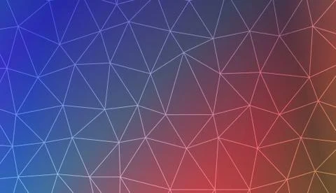 Decorative background with triangles. Template for your banner. Vector illust Stock Illustration