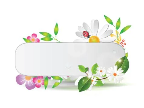 Decorative banner 스톡 일러스트