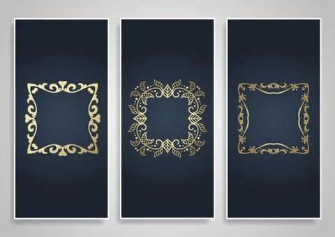 Decorative banners Stock Illustration