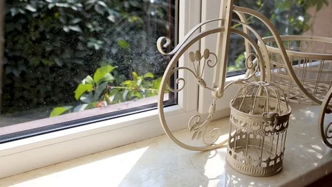 Decorative bicycle made of wire. Stock Footage 116867737