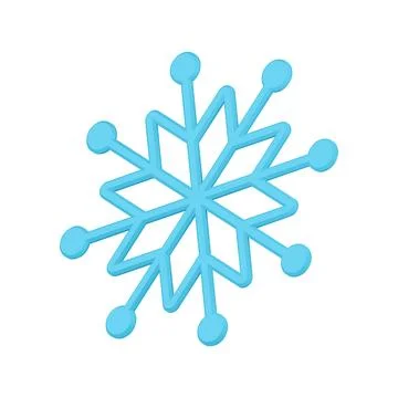 Decorative blue traditional snowflake pattern circle shape for Christmas spru イラスト素材