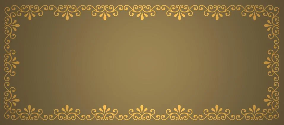 Decorative border Stock Illustration