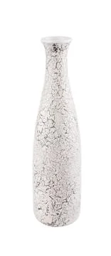 A decorative bottle with craquelure texture Stock Photos