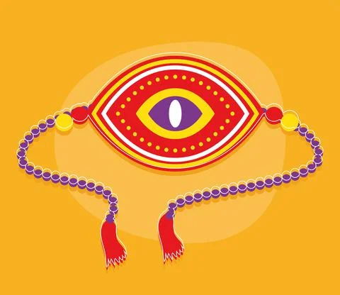 Decorative bracelet accessory Stock Illustration