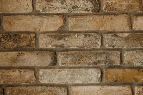 Decorative brick wall background Stock Photos