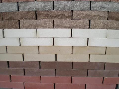 Decorative bricks Stock Photos
