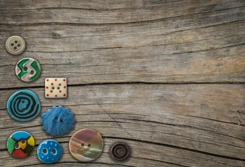 Decorative Buttons Stock Photos