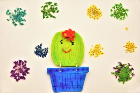 Decorative cactus Stock Photos