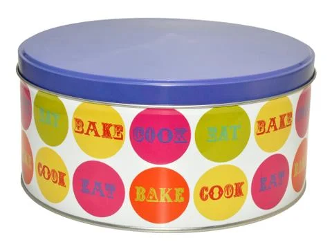 Decorative Cake Tin Stock Photos