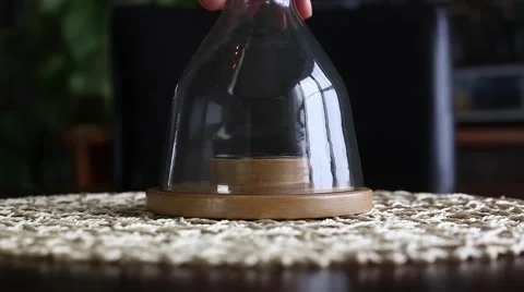 Decorative candle being lit Stock Footage 62943852