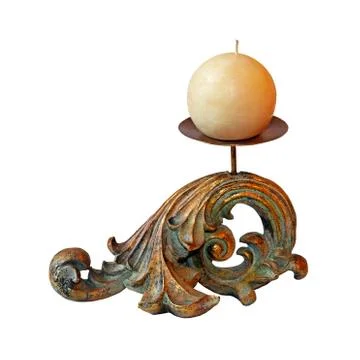 Decorative candle Stock Photos