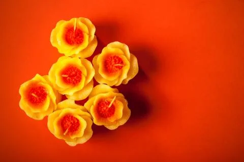 Decorative candles Foto stock