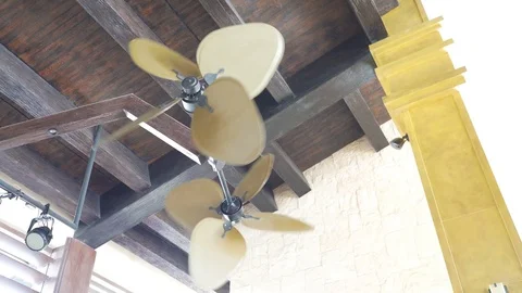 Decorative ceiling fan 動画素材 120666200