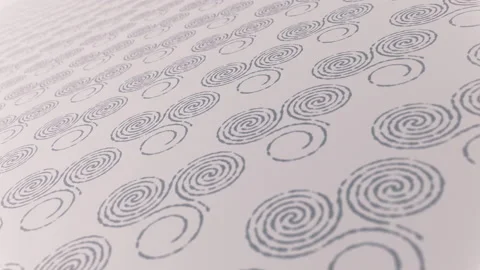 Decorative Celtic Triskele Spirals Motion Background Animation Stock Footage 170720679