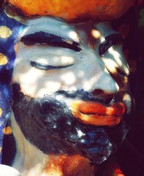 Decorative Ceramic Statues for Garden Decoration Stock Photos