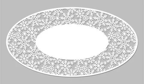 Decorative Christmas blank.  Stock Illustration
