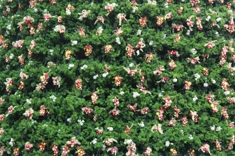 Decorative Christmas tree Stock Photos