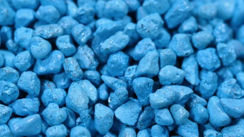 Decorative colored crushed stone Stock-Footage 99659581