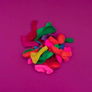 Decorative composition a set of materials for the design of the holiday. Stock Photos