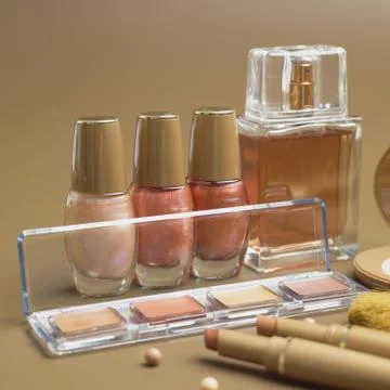 Decorative cosmetics Stock Photos