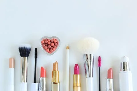 Decorative cosmetics Stock Photos