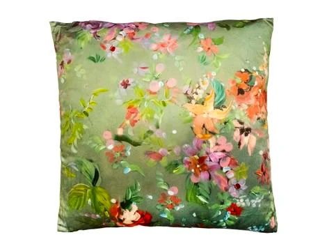 Decorative couch cushion Stock Photos