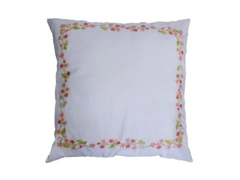 Decorative couch cushion Stock Photos