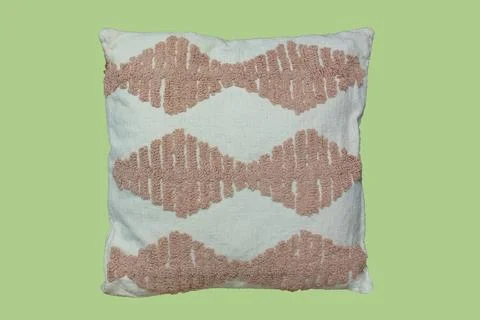 Decorative couch cushion Stock Photos