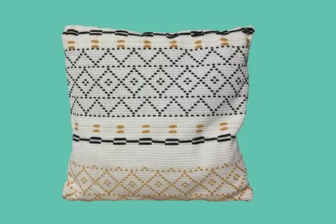 Decorative couch cushion Stock Photos