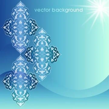 Decorative cover template Stock Illustration