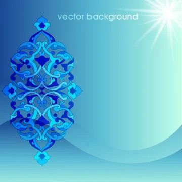 Decorative cover template Stock Illustration