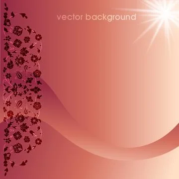 Decorative cover template Stock Illustration