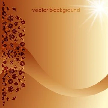 Decorative cover template Stock Illustration