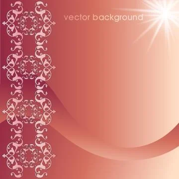 Decorative cover template Stock Illustration
