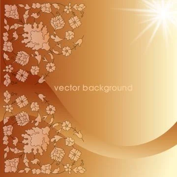 Decorative cover template Stock Illustration