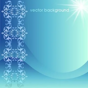 Decorative cover template Stock Illustration