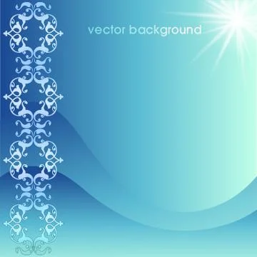 Decorative cover template Stock Illustration