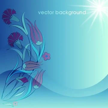 Decorative cover template Stock Illustration