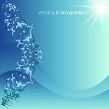 Decorative cover template Stock Illustration