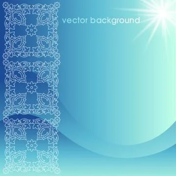 Decorative cover template Stock Illustration